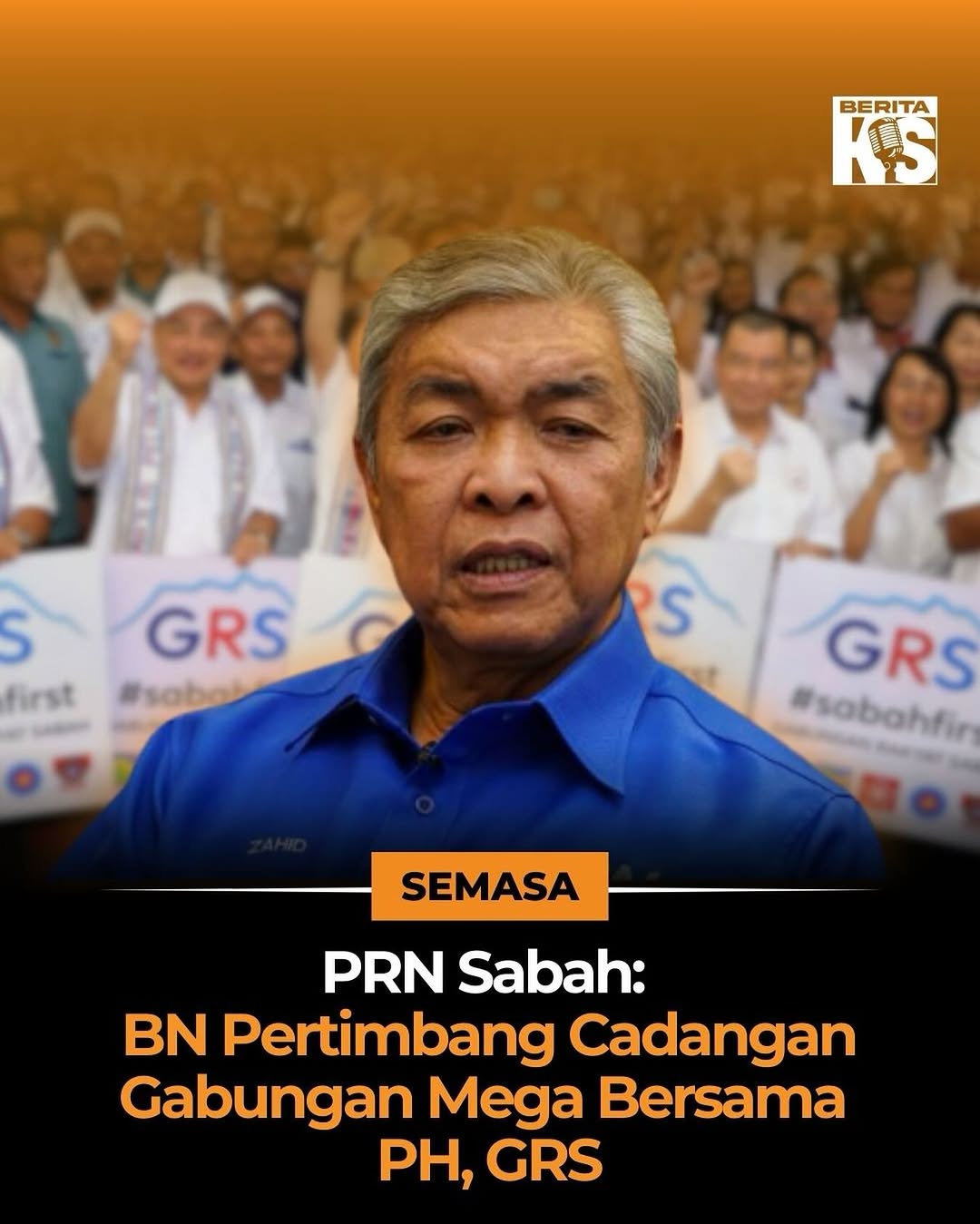 PRN Sabah: BN Pertimbang Cadangan Gabungan Mega Bersama PH-GRS