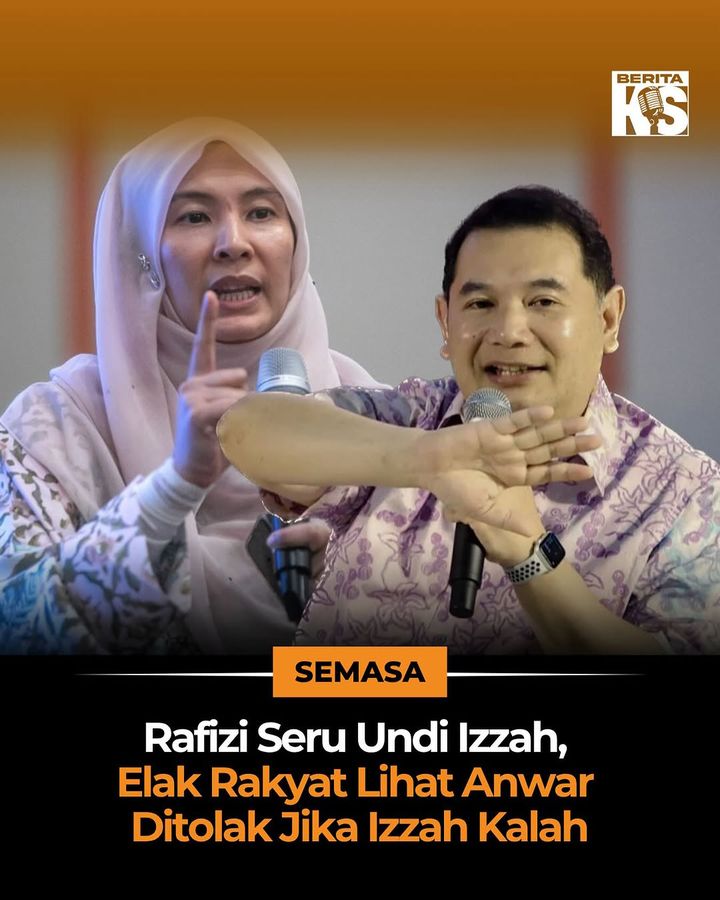 Rafizi Seru Undi Izzah, Elak Rakyat Lihat Anwar Ditolak Jika Izzah Kalah